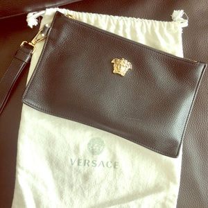 Versace Wristlet Clutch
